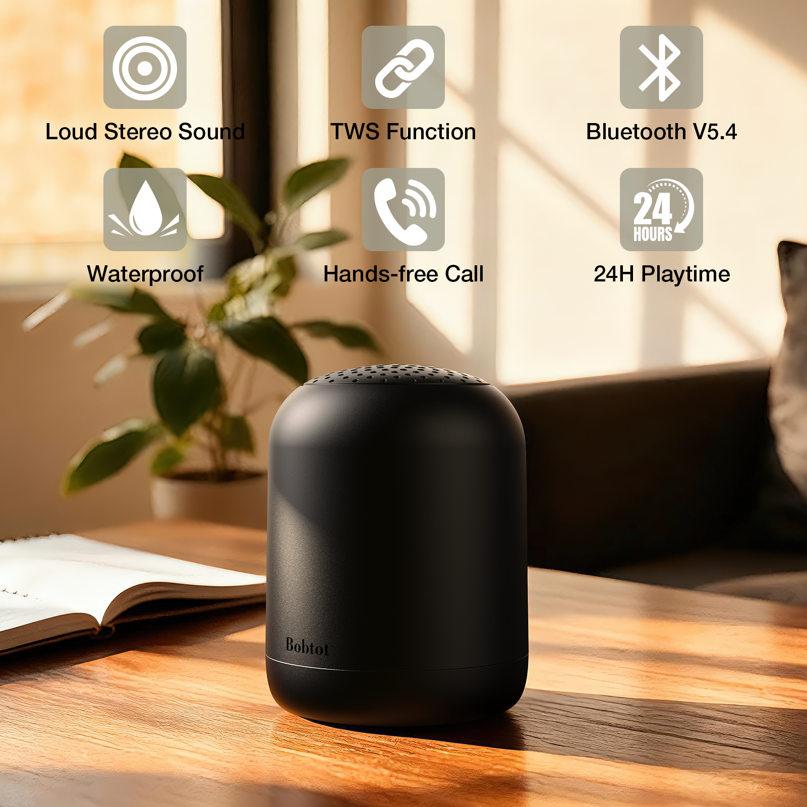PureVibe Bluetooth Speaker