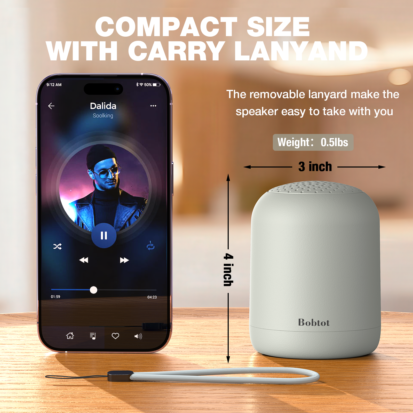 PureVibe Bluetooth Speaker