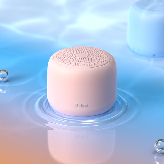 Bobtot Portable Bluetooth Speakers with Strap Easy to Carry, Wireless Waterproof Mini Speaker with Loud Stereo Sound,15 Hours Playtime